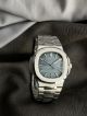 3K Factory Top Grade Copy Patek Philippe Nautilus Swiss Grey Dial 5711/1A 010 Watch